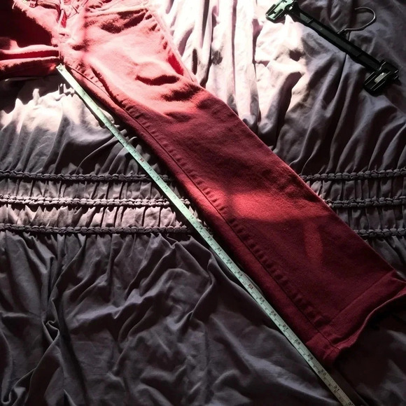 Delia’s Jeans Red Skinny Junior Size 3 - Picture 2 of 7